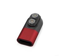 Adattatore USB C in alluminio per torce LEDLENSER (rosso)