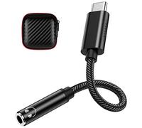 Adattatore USB C Jack 3.5mm,Adattatore Jack USB C Audio Aux per iPhone Air 17 16e 16 15Pro Max Samsung Galaxy A16 A17 S25 A26 A56 S24 A34 OnePlus13R 12 Pixel 10 9a per Oppo Find X8 X7 X5 Pro Mi 15 14T