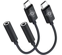 Adattatore USB C Jack 3,5mm, DAC Hi-Fi, Smartphone, Tablet ( Set da 2 )