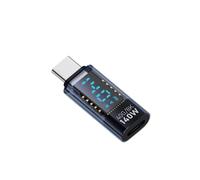 Adattatore USB C LED Display Wattaggio 140W 40Gbps 8K Estensione USB C PD3.1 Connettore Tipo C Misuratore di Potenza Tipo C Tester Blu