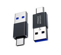 Adattatore USB-C maschio a USB 3.0 maschio 4 pezzi - Trasferimento dati ad alta velocità e ricarica, design compatto nero