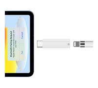 Adattatore USB C per Apple Pencil 1a Generación, Adattatore di Ricarica per iPad Penna Prima Generazione, Accoppiamento Bluetooth per iPad 10a Gen e iPad A16 2025, USB C a Lightning per Apple Pencil 1