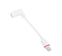 Adattatore USB C per Pannello Solare Connettore Progettato in Modo Efficiente per Telecamera di Sicurezza Cam Plus Pro, Plastica PU Costruita per Un'alimentazione Stabile, Adattatore USB C