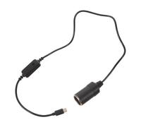 Adattatore USB C per Presa Accendisigari Auto 36W nero 12V | PVC e Rame, Plug And Play, Connessione Stabile, Compatto da Viaggio, per Veicolo