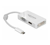 Adattatore USB-C per VGA, HDMI e DVI DeLOCK