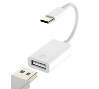 Adattatore USB C USB A per iPhone15 Cavetto Presa Mouse Chiavetta Sdoppiatore Convertitore Type C Jack Cavo OTG Accessori per Apple Macbook Air 15Pro Max per iPad 10、Mini6 Compatibile con Samsung