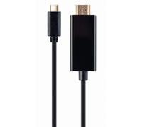 Adattatore USB-C verso HDMI Gembird A-CM-HDMIM-02 4K 60Hz 2m Nero