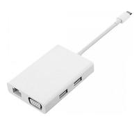 Adattatore USB-C Xiaomi 2 USB 3.0 VGA Ethernet Gigabit