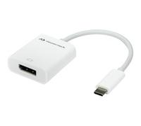 Adattatore USB, connettore USB-C > presa DisplayPort bianco