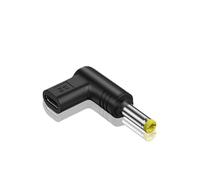 Adattatore USB di tipo C a DC - di ingresso femminile, convertitore di cavo di ricarica | connettore universale per dispositivi | adattatore di alimentazione compatto per ricarica elettronica,