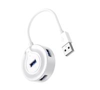 Adattatore USB Dock Station USB a 4 porte per espansione senza sforzo di tastiere Laptop Desktop PC Ampia compatibilità