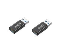 Adattatore USB femmina a USB maschio 3.1 dritto (confezione da 2)