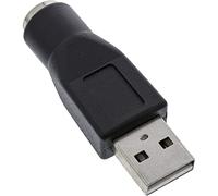 Adattatore USB, InLine, USB maschio A a PS/2 femmina