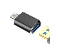 Adattatore USB iPhone certificato Apple MFI Lightning a Jack Cable USB A 3.0 Presa OTG Camer per 14 13 12 11 Pro Max 7 8 Plus X Se XS XR Ipad Air Flash Disco Stick Chiave Adattatore Cle Convertitore