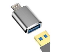 Adattatore USB iPhone Lightning a Jack Cable Certificato Apple MFI OTG USB A Camera Presa per 14 13 12 11 Pro Max 7 8 Plus X Se XS XR Ipad Air 3.0 Presa Cle Convertitore Flash Disco Stick Adattatore