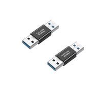 Adattatore USB Maschio a USB Maschio 3.1 Dritto (Confezione da 2)