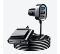 Adattatore USB Multiplo 5X Per Accendisigari KFZ 12V 24V