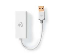 Adattatore USB Nedis CCBW61950WT02 USB-A a RJ45 0.2m Bianco