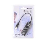 Adattatore USB NIC-U3-02 per Ethernet USB 3.0 PnP GEMBIRD