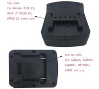 Adattatore USB per Bosch 18V con Clip Cintura Adattatore USB | cintura per sicura, compatto 95x74mm, plastica , per facile installazione, uso professionale