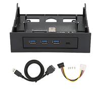 Adattatore USB per Pannello Frontale, Scheda di Espansione per PC Hot Swap, necessità di Installare Il Driver, Supporto Hot Swap, Dotato di 1 Interfaccia Esterna di Tipo C e 3