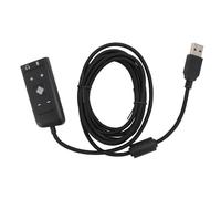 Adattatore USB per scheda audio da USB a jack da 3,5 mm, adattatore per scheda audio da USB a jack da 3,5 mm, adattatore con jack per cuffie e microfono per Kingston HyperX Cloud II