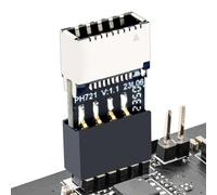 Adattatore USB per scheda madre, adattatore USB, convertitore di | estensione presa di tipo C, organizer per intestazione del caricatore USB, conversione organizer per scheda madre, ricarica p