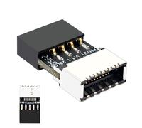 Adattatore USB per scheda madre - Connettore a 9 pin 50 G, modulo di | espansione di tipo E | Modulo di conversione 'interfaccia ad alta velocità per il trasferimento dei dati Soluzione di