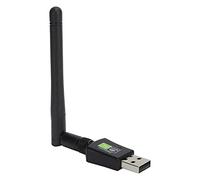 Adattatore USB Ricevitore Antenna Scheda Di Rete Band 600Mbps Nera Con Chip RTL8811CU Per Computer Desktop E Laptop Con Interfaccia USB 2.0