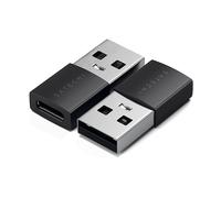 ADATTATORE USB SATECHI TypeA a TypeC, da -A a -C, 1mm, Alluminio, Nero, Argentocolo
