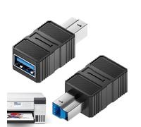 Adattatore USB Stampante - Adattatore di Estensione Dati USB a B 3.0 - Connettore Plug and Play con Trasferimento Dati ad Alta Velocità per Scanner, Docking Station, Hub e Computer