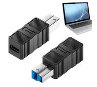 Adattatore USB Stampante - Adattatore Stampante USB 3.0 B | Connettore Plug and Play con Trasferimento Dati ad Alta Velocità per Scanner, Docking Station, Hub e Computer