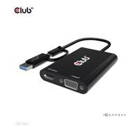 Splitter video da USB-C a 1xHDMI 1xVGA *Club3D*
