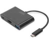 ADATTATORE USB TIPO C CON PORTE HDMI, USB 3.0, PORTA USB TIPO C DIGITUS