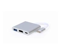 Gembird A-CM-HDMIF-02-SV USB graphics adapter Silver