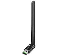 Adattatore USB Wi-Fi wireless Qoltec con antenna | Standard N