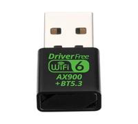 Adattatore USB WiFi 6 -Compatibile 5.3 Ricevitore WLAN wireless di rete WiFi USB 900Mbps Mini USB WiFi Dongle Dual Band 2.4/5.8GHz Wireless Network Ricevitore esterno per computer desktop La