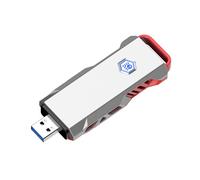 Adattatore USB WiFi 7 6500Mbps Tri-Band 2.4G 5G 6GHz Scheda di Rete Wireless MLO 4K-QAM 160MHz per PC per Windows 11 per Linux