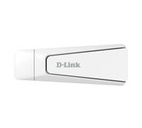 D-Link AX18U AX1800 Chiavetta Wi-Fi 6 per PC, Adattatore USB, MU-MIMO, Wireless Dual Band, Antenne Pieghevoli, WPA3, USB 3.0, Compatibile con Windows 11/10