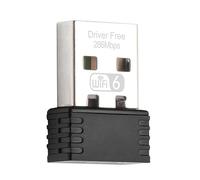 Adattatore USB Wifi6 da 650 Mbps Scheda di rete Dual Band 2.4G/5.8Ghz Adattatore WiFi Ethernet 300Mbps Ricevitore LAN Dongle Wi-Fi