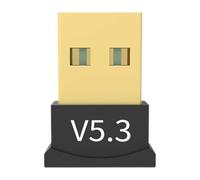 Adattatore USB wireless per PC, adattatore 5.3 ad alte prestazioni | Trasferimento rapido dei dati, ricevitore trasmettitore USB universale, accessorio per computer leggero per cuffie