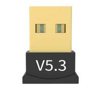 Adattatore USB wireless per PC - Adattatore audio wireless 5.3 | Ricetrasmettitore USB a doppia funzione, per computer per connettività senza fili con telefoni, auricolari, clavi
