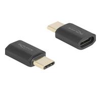 Adattatore USB4 Gen 3x2 USB-C maschio > femmina 40Gbps 8K 60Hz antracite