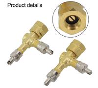 Adattatore Valvola 3 Vie Gestione Pressione Pneumatici Prestazioni Affidabile De