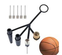 Adattatore Valvola Bici 4 Attacchi Compressore ad Artiglio | Adattatore Ugello Gonfiatore Per Casa Officina Palestra Pallacanestro Pendolarismo Ciclismo Gruppo Ciclismo Lunga Distanza