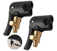 Adattatore valvola francese - 2 pezzi valvola auto tappo leva in ottone valvola pneumatico compressore adattatore bicicletta valvola per auto moto pneumatici bicicletta pneumatici
