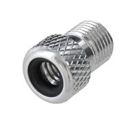 Adattatore valvola Var Presta/Schrader (x10) Argenté