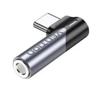 Adattatore Vention BGWH0 Jack 3.5 Femmina a USB-C Maschio Grigio