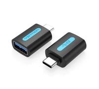 Adattatore Vention CDUB0 USB 3.0 tipo C maschio a USB A femmina nero 5 Gbps 3 A
