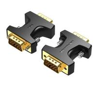 Adattatore Vention DDEB0 VGA Maschio a VGA Maschio 1080P Nero PVC Oro